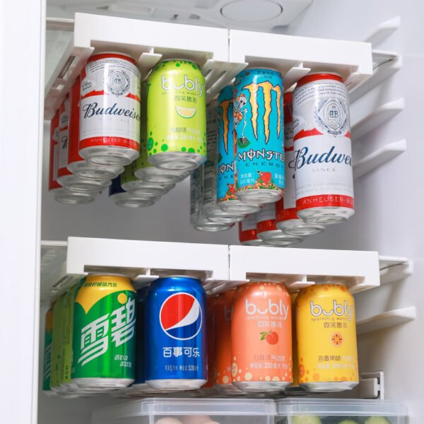 Organizador Colgante Deslizante para Latas de Refrigerador - Image 2