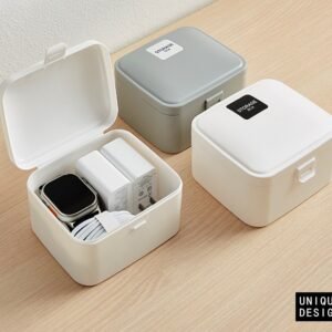 Mini Caja Organizadora para Cables y Pequeños Accesorios