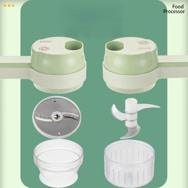 Procesador de Alimentos Inalámbrico Portátil 4 en 1 - Image 3