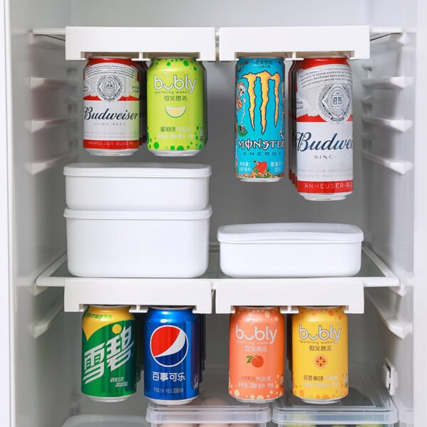 Organizador Colgante Deslizante para Latas de Refrigerador