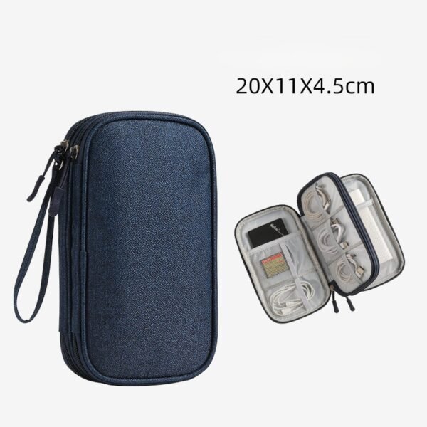 Estuche de viaje organizador para accesorios electrónicos - Image 3